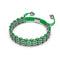 Liens de grenouille d'arbre | Bracelet Kismet Original | Vert x Argent